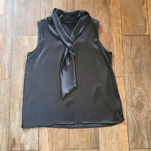 Karen Scott front tie tank‎ top Blouse